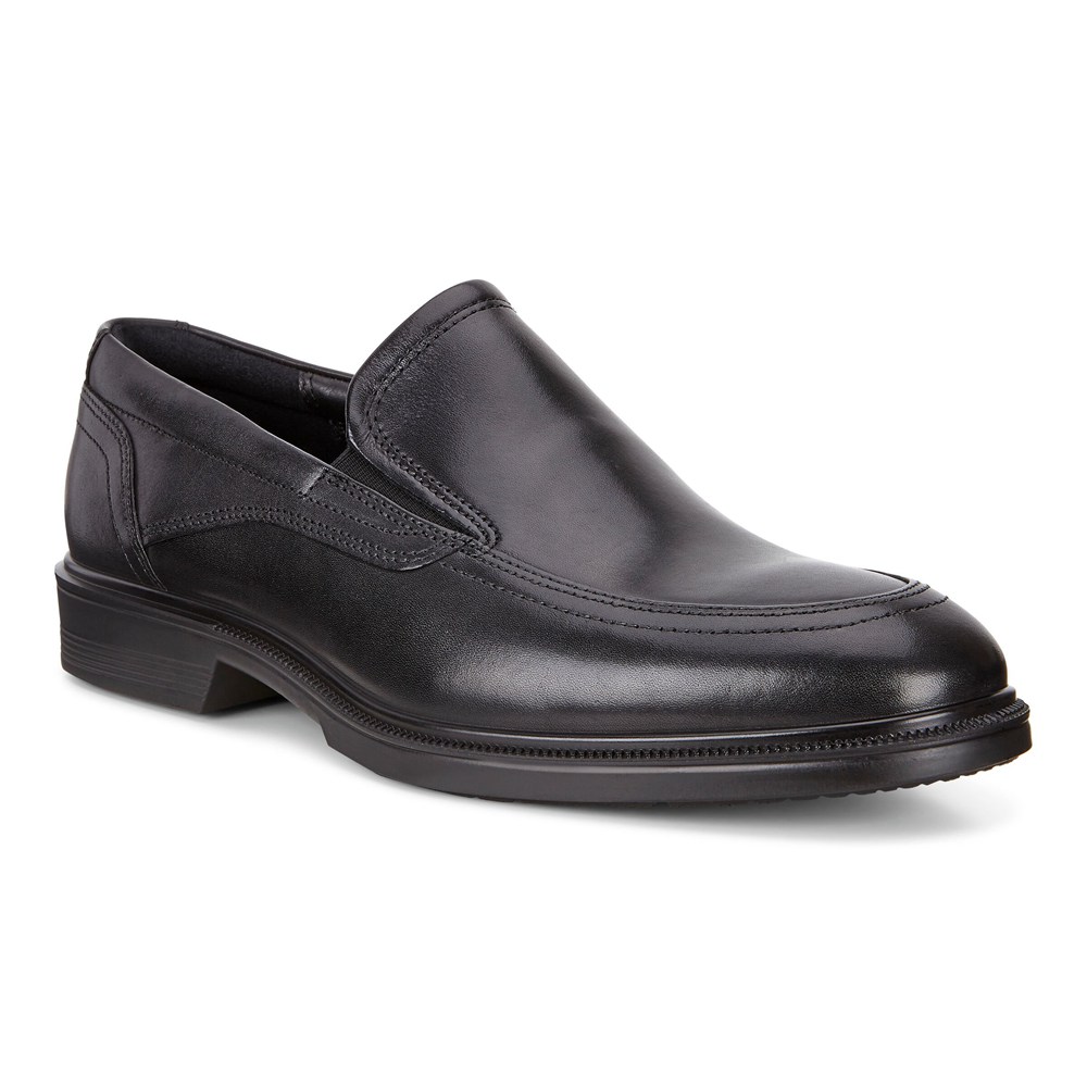 Slip On Hombre - ECCO Lisbon Apron - Negros - UXD109486